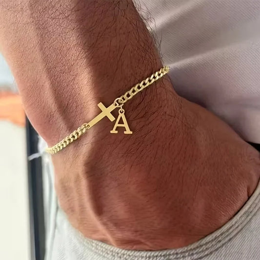 Bracciale con iniziale